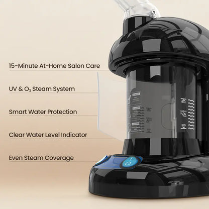 Hair Steamer 2 in 1 Ozone Facial Steamer for Personal Care